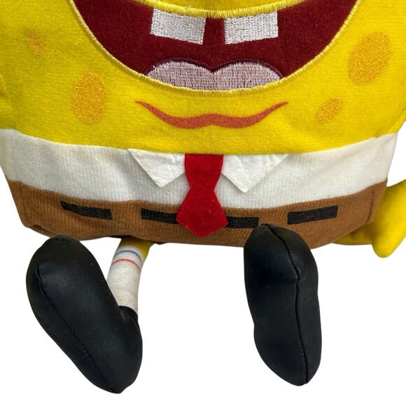 VTG 2003 SpongeBob SquarePants Stuffed Plush Bag Backpack 10" Nickelodeon Y2K - Picture 6 of 16